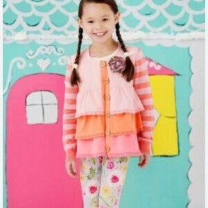 Matilda Jane Girls Ruffle Cardigan